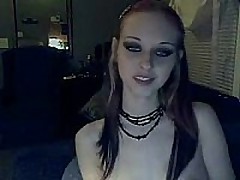 Goth girl Liz Depraved does a private session just for you!